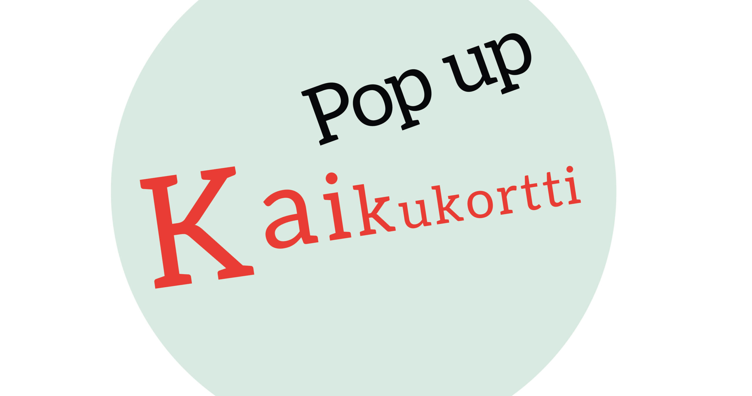 Kaikukorttitoiminnan logo.